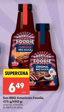 Biedronka Sos BBQ American Foodie oferta