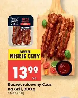 Biedronka Boczek rolowany Czas na Grill, 300 g oferta