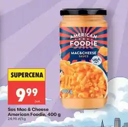 Biedronka Sos Mac & Cheese American Foodie, 400 g oferta