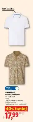 Lidl ESMARA MEN Koszulka polo męska oferta