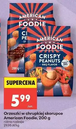 Biedronka Orzeszki w chrupkiej skorupce American Foodie, 200 g oferta