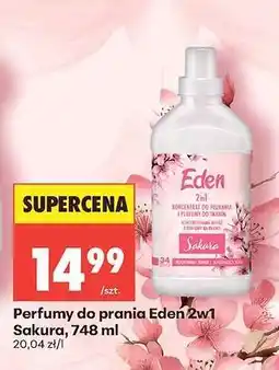 Biedronka Perfumy do prania Eden 2w1 Sakura, 748 ml oferta