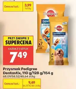 Biedronka Przysmak Pedigree Dentastix, 110 g/128 g/154 g oferta
