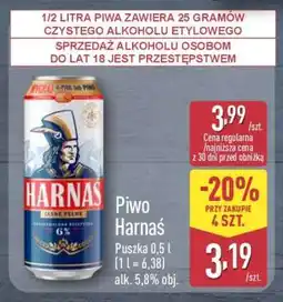 ALDI Piwo HARNAŚ oferta