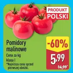 ALDI Pomidory malinowe oferta