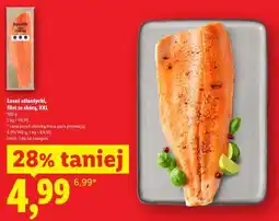 Lidl Łosoś atlantycki, filet ze skórą, XXL oferta