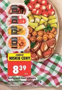 Biedronka Antipasti bez zalewy octowej Donatello, 150 g oferta
