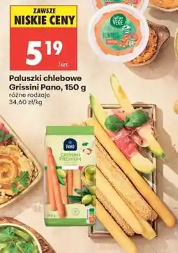 Biedronka Paluszki chlebowe Grissini Pano, 150 g oferta