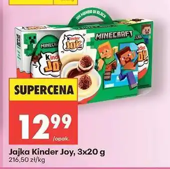 Biedronka Jajka Kinder Joy, 3x20 g oferta