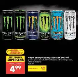 Biedronka Napój energetyczny Monster 500 ml oferta