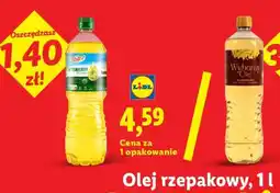 Lidl OLEJ RZEPAKOWY 1 L oferta