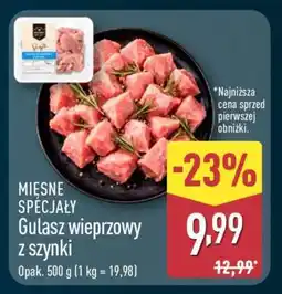 ALDI Gulasz wieprzowy z szynki oferta
