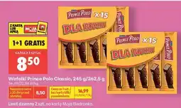 Biedronka Wafelki Prince Polo Classic, 245 g/262,5 g oferta