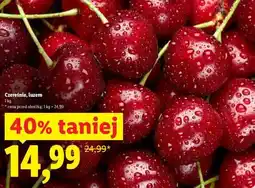 Lidl Czereśnie, luzem oferta