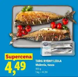 Lidl Makrela, tusza oferta