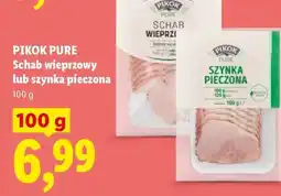 Lidl PIKOK PURE Schab wieprzowy lub szynka pieczona oferta
