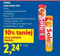 Lidl KORAL Lody wodne Solo oferta