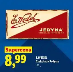 Lidl E.Wedel Czekolada Jedyna oferta