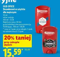 Lidl OLD SPICE Dezodorant w sztyfcie dla mężczyzn oferta