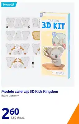 Action Modele zwierząt 3D Kids Kingdom oferta