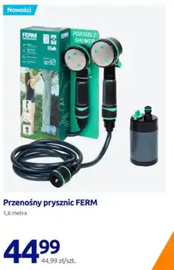 Action Przenośny prysznic FERM oferta