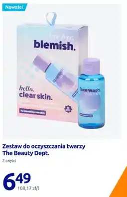 Action Zestaw do oczyszczania twarzy The Beauty Dept. 2 części oferta