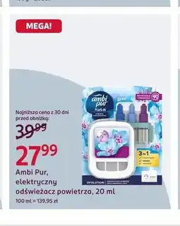 Rossmann Elektryczny odświeżacz powietrza Ambi Pur Plug-In oferta