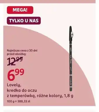 Kredka do oczu z temperówką Lovely