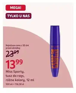 Rossmann Tusz do rzęs Miss Sporty oferta