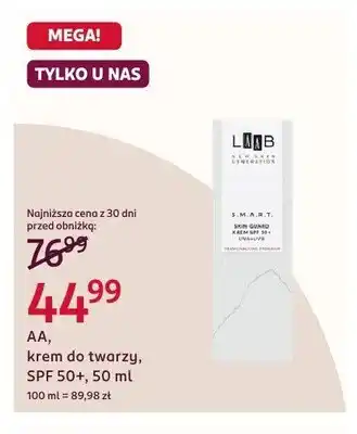 Krem do twarzy SPF 50+ AA S.M.A.R.T. Skin Guard