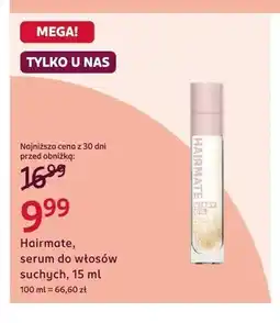 Rossmann Serum do włosów suchych Hairmate Kissy Oil oferta