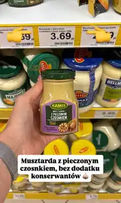 Dino Musztarda z pieczonym czosnkiem Kamis oferta