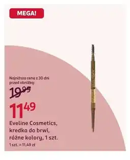Rossmann Kredka do brwi Eveline Cosmetics oferta