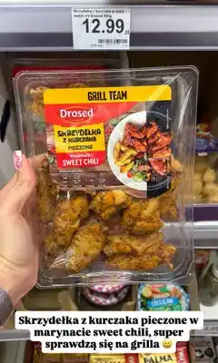 Dino Pieczone skrzydełka z kurczaka Drosed w marynacie sweet chili oferta