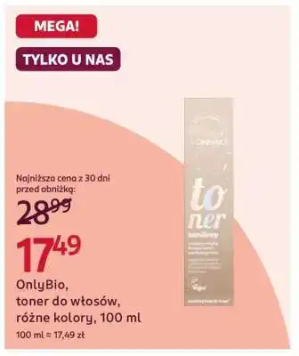 Rossmann ONLYBIO oferta