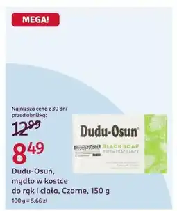 Rossmann Dudu-Osun, mydło w kostce do rąk i ciała, Czarne oferta