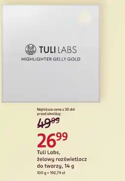 Rossmann Tuli Labs, żelowy rozświetlacz do twarzy oferta
