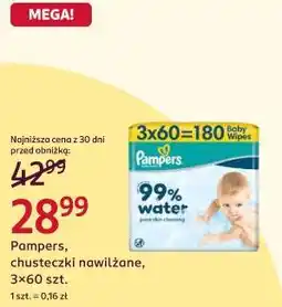 Rossmann Pampers, chusteczki nawilżane, 3x60 szt oferta