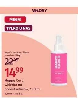 Rossmann Happy Care, wcierka na porost włosów oferta