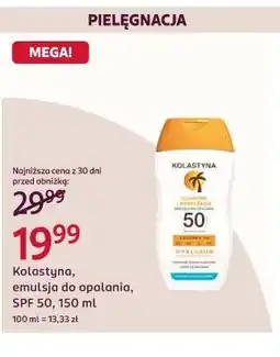 Rossmann Kolastyna, emulsja do opalania, SPF 50 oferta
