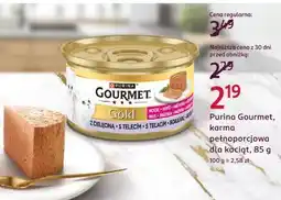 Rossmann Purina Gourmet Gold, karma pełnoporcjowa dla kociąt oferta