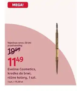 Rossmann Eveline Cosmetics, kredka do brwi, różne kolory, 1 szt oferta