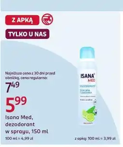 Rossmann Isana Med, dezodorant w sprayu oferta