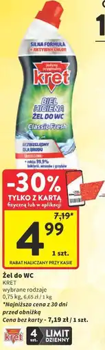 Intermarche KRET Żel do WC oferta