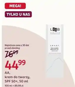 Rossmann AA, krem do twarzy, SPF 50+, 50 ml oferta