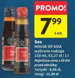 Intermarche Sos HOUSE OF ASIA wybrane rodzaje oferta