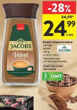 Intermarche Kawa rozpuszczalna JACOBS Velvet oferta