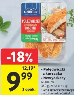 Intermarche Polędwiczki z kurczaka / Newyorkery MORLINY oferta