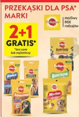 Intermarche Przekąski dla psa Pedigree oferta