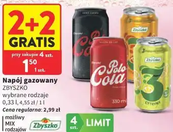 Intermarche Napój gazowany Zbyszko oferta